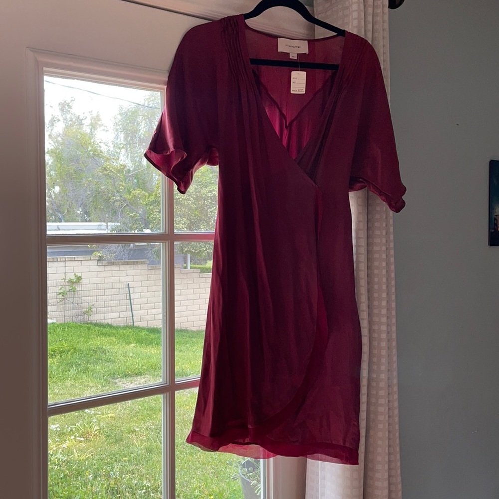 71 Stanton satin mini dress